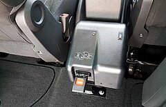 Eingebaute Gurtwinde RollEasy